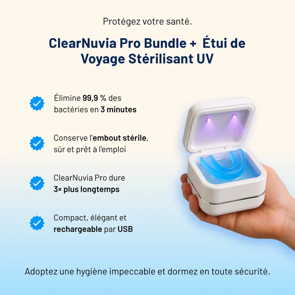 NuviaClear™ La Solution N°1 Contre le Ronflement - Bingoo