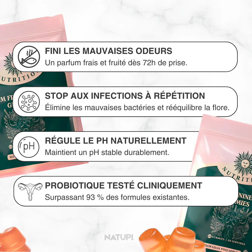 Gummies Équilibre Féminin - Ananas