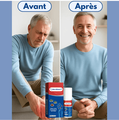 NervEase™ Spray | Soulage les douleurs nerveuses et restaure le confort en seulement 2 heures - Bingoo