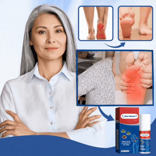 NervEase™ Spray | Soulage les douleurs nerveuses et restaure le confort en seulement 2 heures