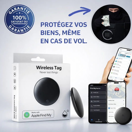 GP90 - Tracker GPS précis sans abonnement (android/apple)