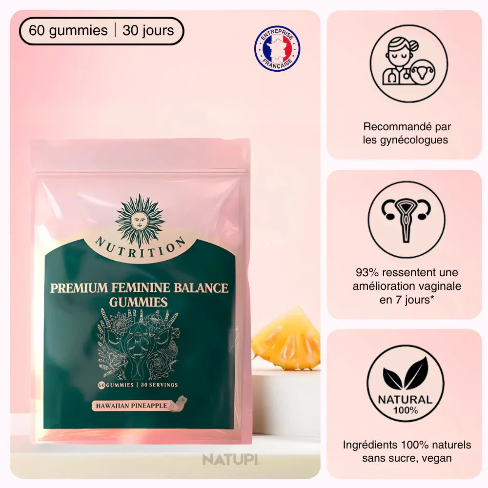 Gummies Équilibre Féminin - Ananas