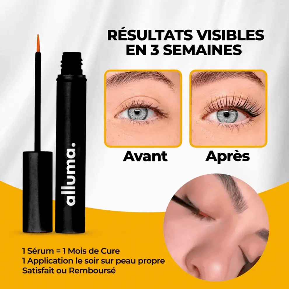 Sérum de Croissance des Cils (1 Acheté = 1 OFFERT) - Bingoo