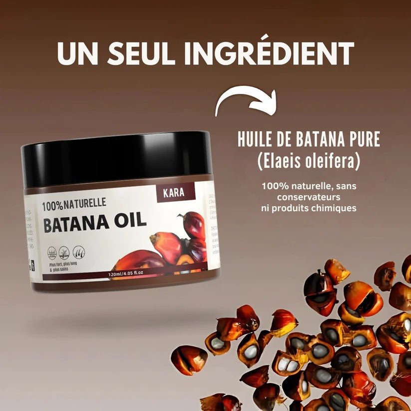 Batana Pure®| Huile de Croissance des Cheveux (1 Boîte = 2 Mois d'utilisation) - Bingoo