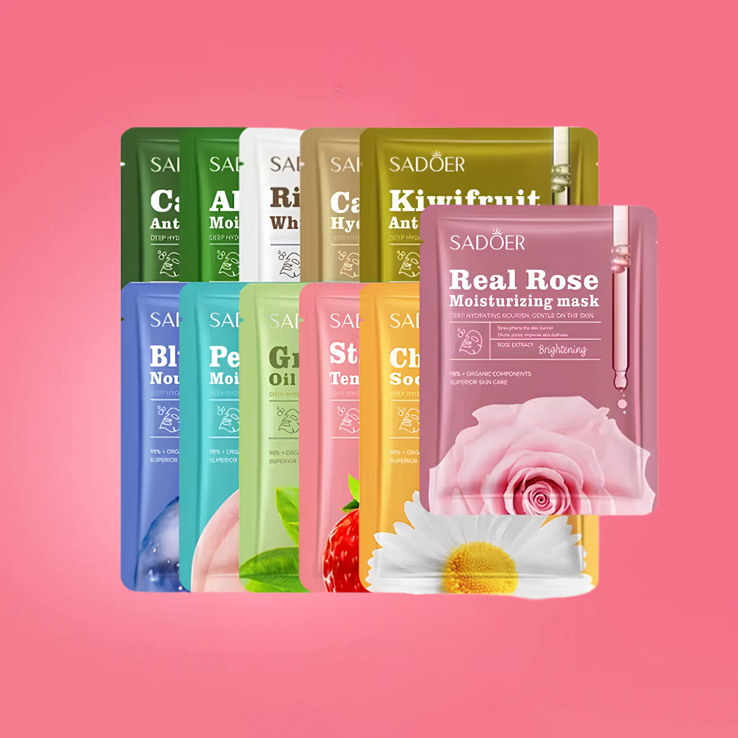 Masque facial rajeunissant