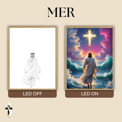 Tableau Chrétien Rétroéclairé - Bingoo