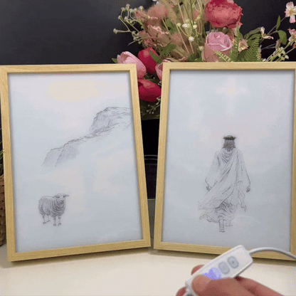 Tableau Chrétien Rétroéclairé - Bingoo